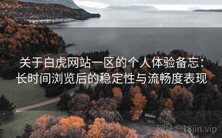 关于白虎网站一区的个人体验备忘：长时间浏览后的稳定性与流畅度表现