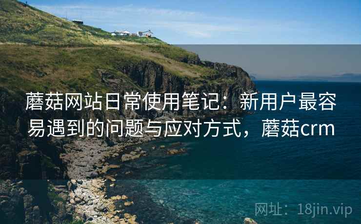蘑菇网站日常使用笔记:新用户最容易遇到的问题与应对方式,蘑菇crm 蘑菇网站日常使用笔记:新用户最容易遇到的问题与应对方式,蘑菇crm